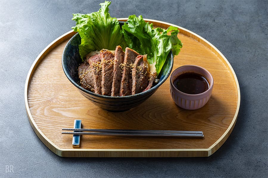 特製ステーキ丼セット