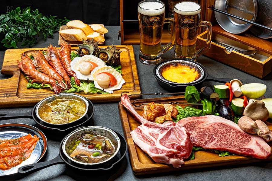 豪華グランピングBBQ